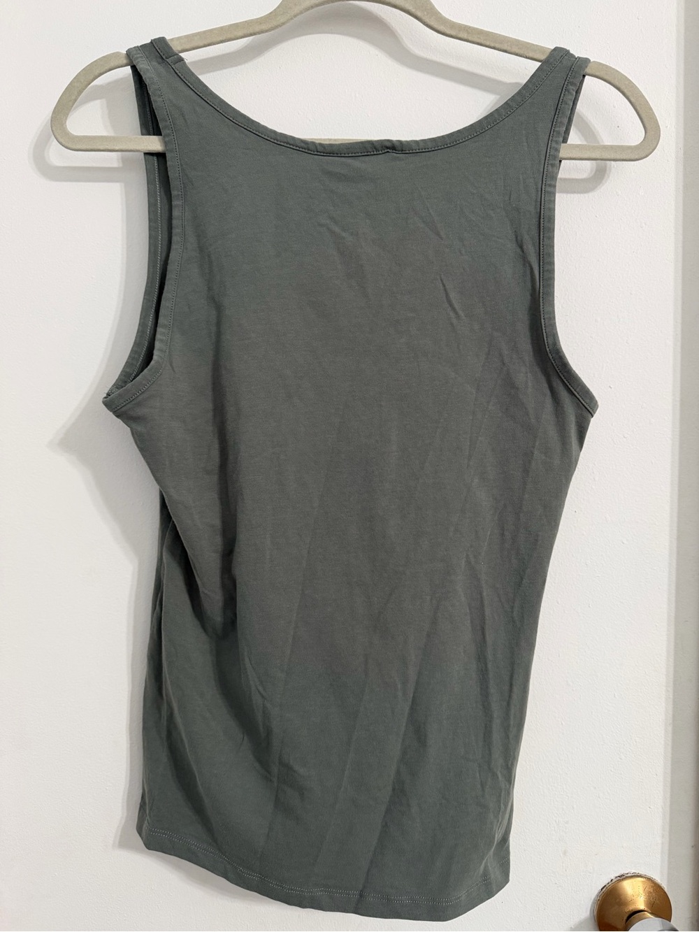 H&M Basic Olive Green Tank Top - Picture 2 of 4